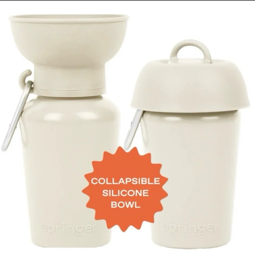 Springer Flip Dog Travel Bottle & Treat Dispenser